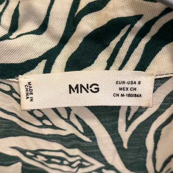 Mango leaf print jumpsuit - Picture 6 of 8